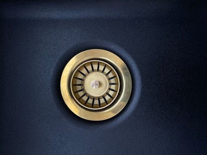 Unlacquered Brass Kitchen Sink Strainer, Sink Waste, Strainer Basket, Drain Cover & Basket Strainer - NORD BRASS
