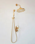 Built in Brass Shower System, Antique Brass Shower Fixtures