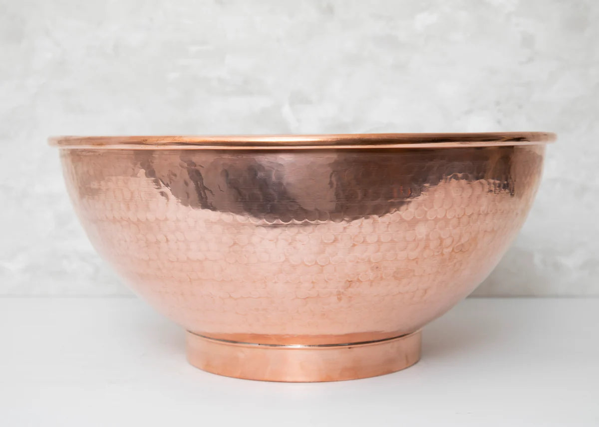 Copper Vanity Vessel Sink, Copper Bathroom Sink