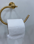 Unlacquered Solid Brass Toilet Paper Holder - NORD BRASS