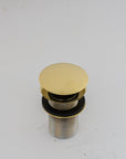 Solid Brass Drain, Push Up Button