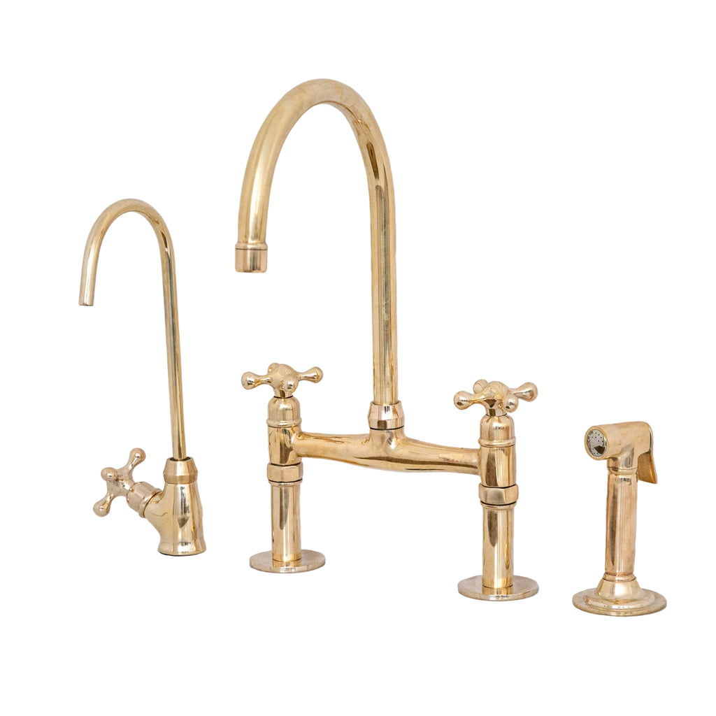 Solid Brass Kitchen Faucetnull