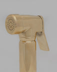 Solid Brass Kitchen Hand Sprayer. Unlacquered Brass Kitchen Sink Side Sprayer - NORD BRASS