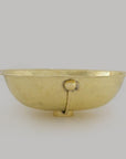 Hammered Oval Brass Sink, Drop-in Brass Bathroom Sink, Antique Brass Sink, Bathroom Brass sink