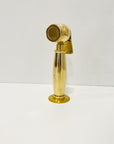 Solid Brass Kitchen Hand Sprayer - Classic Side Sprayer