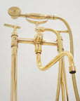 The Classic English Style Telephone Tub Filler, Brass Freestanding Filler