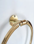 Brass Towel Holder For Bathroom - NORD BRASS