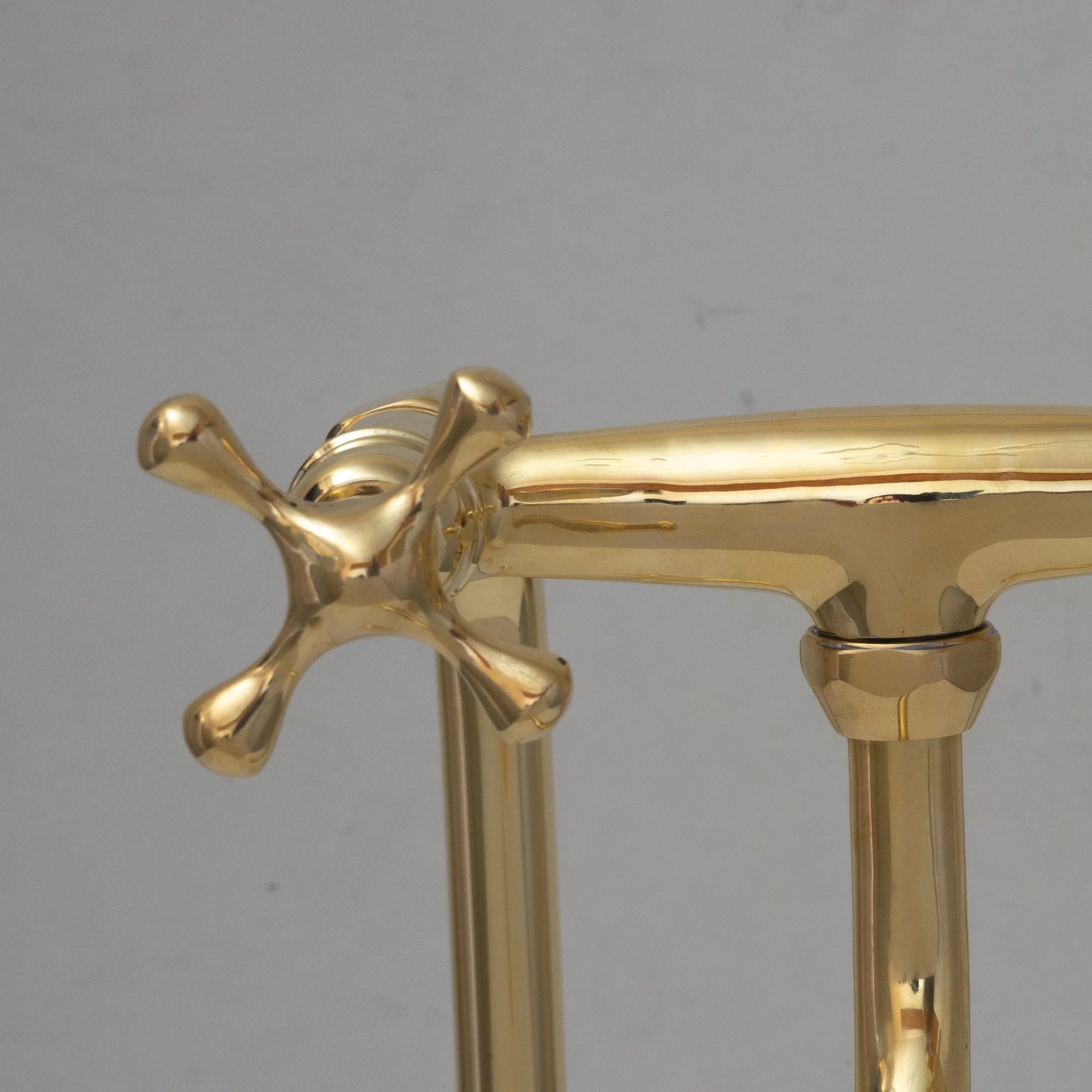 Antique Brass Kitchen Faucet - Unlacquered Brass Faucet - NORD BRASS