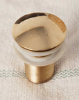 Unlacquered Brass Bathroom Sink Drain, Basin Sink Stopper, Pop up Drain