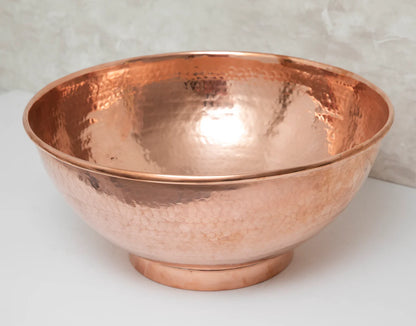 Copper Vanity Vessel Sink, Copper Bathroom Sink
