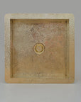 Solid Unlacquered Brass Undermount Hammered Sink, Kitchen Bar Sink, Island Sink, Outdoor Sink - NORD BRASS
