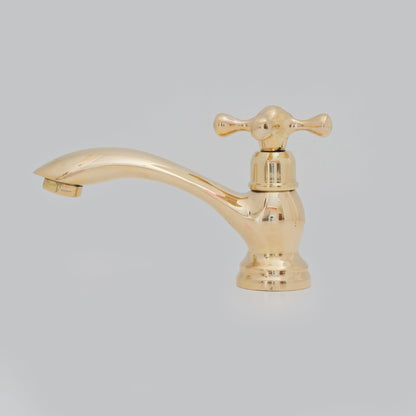 Single Hole Brass Bathroom Faucet - Brass Single Hole Bathroom Faucet