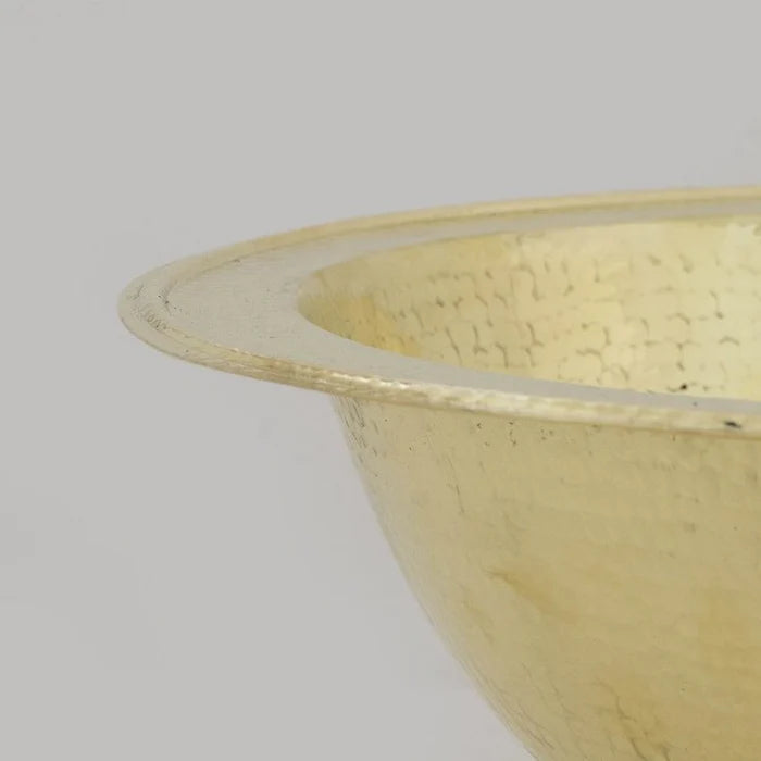 Hammered Oval Brass Sink, Drop-in Brass Bathroom Sink, Antique Brass Sink, Bathroom Brass sink