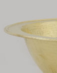 Hammered Oval Brass Sink, Drop-in Brass Bathroom Sink, Antique Brass Sink, Bathroom Brass sink