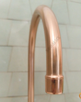Copper Bridge Faucet, Vintage Kitchen Sink Faucet, Copper Tap