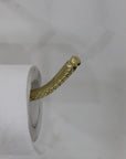 Unlacquered Solid Brass Toilet Paper Holder - NORD BRASS