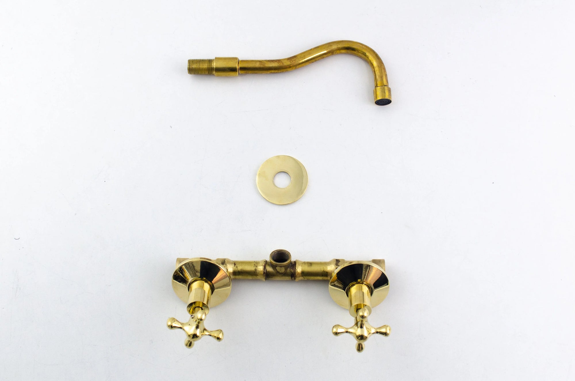 Tub Filler Faucet - Wall Mount Tub Filler - NORD BRASS