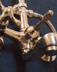 Unlacquered Solid Brass Shower, Shower System With Tub Filler