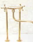 Elephant Trunk Spout Brass Kitchen Faucet